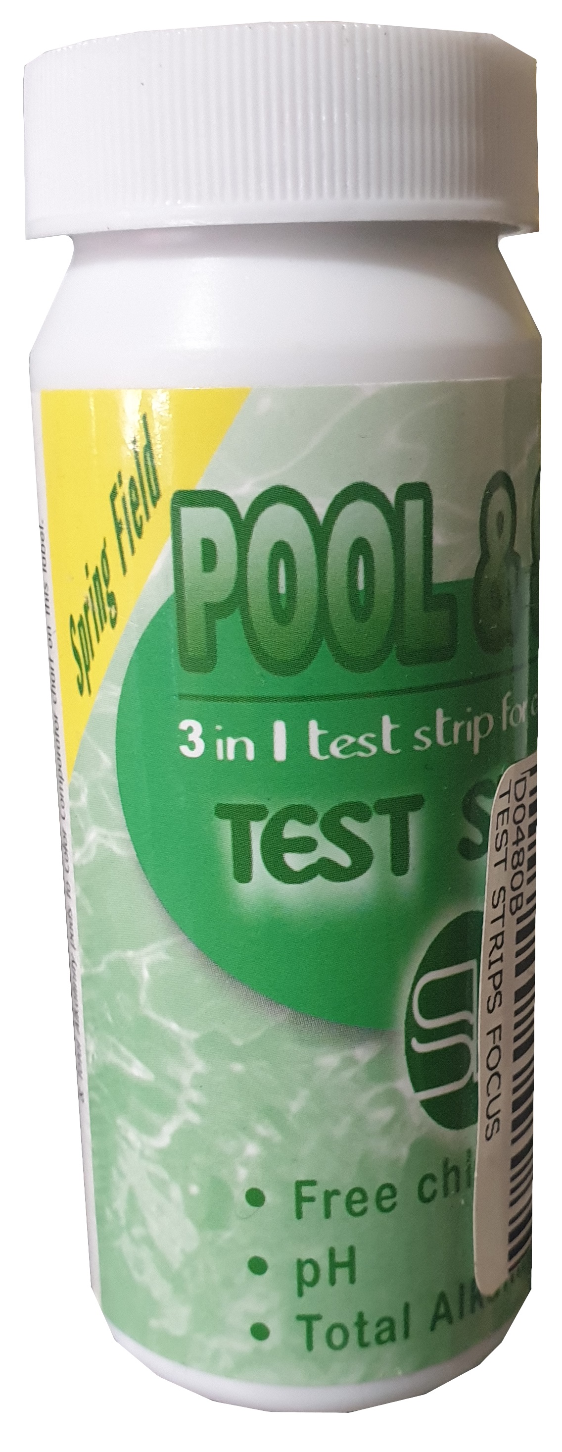 Springfield Pool & Spa 3 in 1 Test Strips