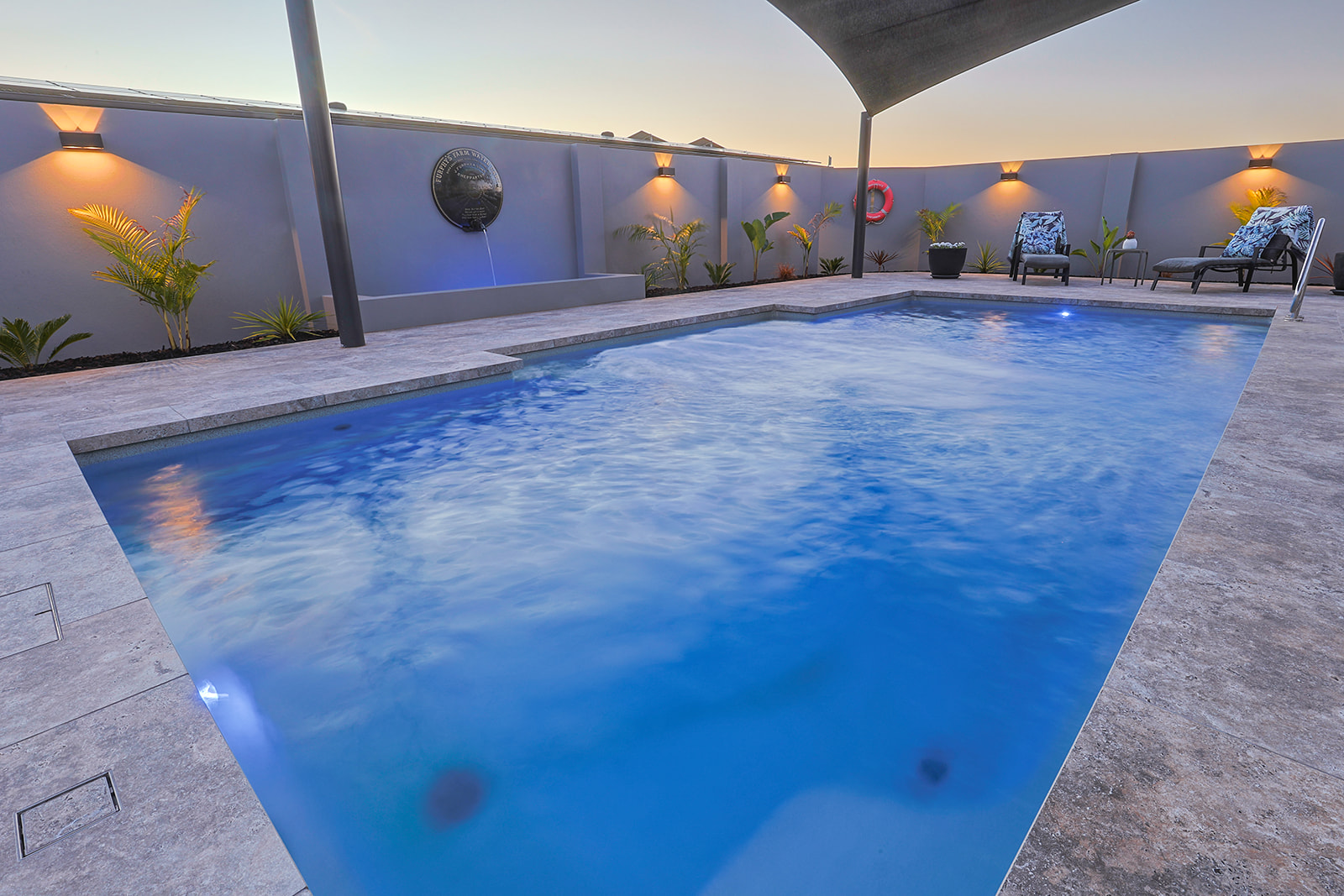 Vogue fibreglass swimming pool