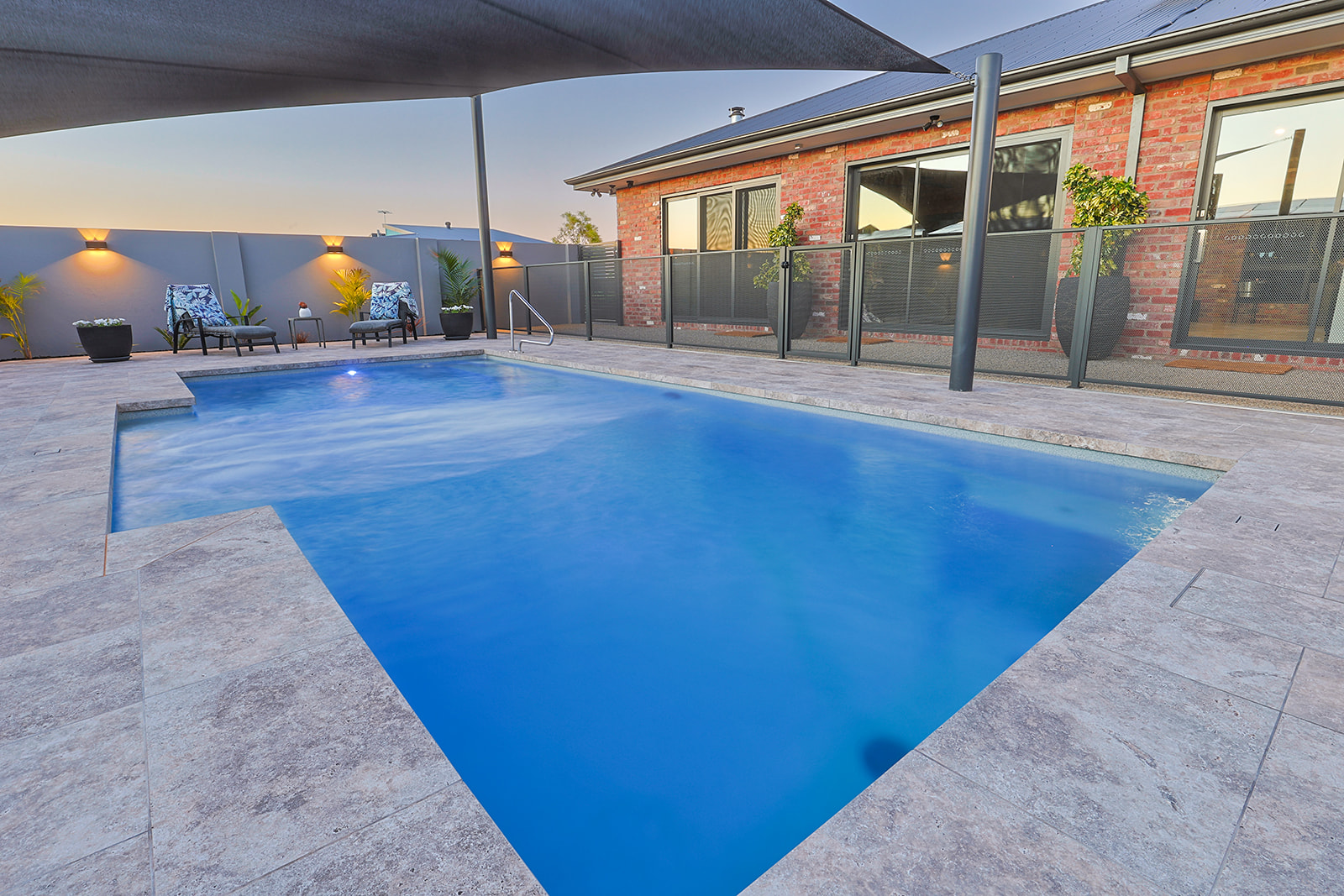 Vogue fibreglass swimming pool