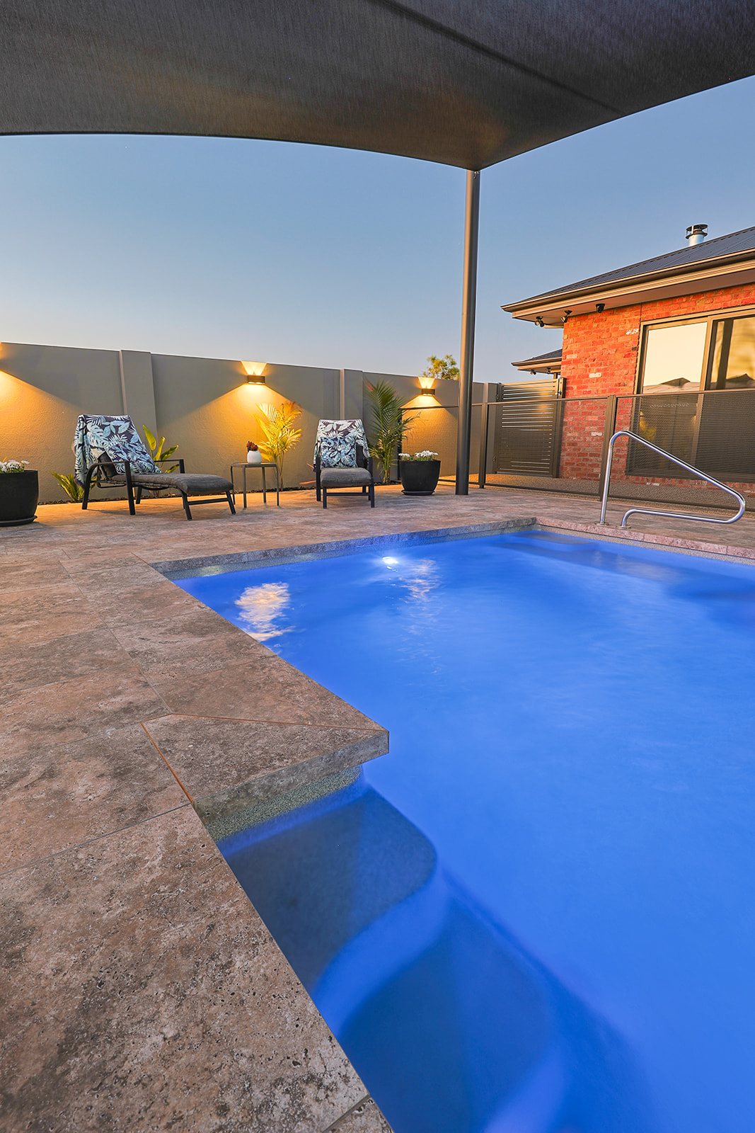 Vogue fibreglass swimming pool