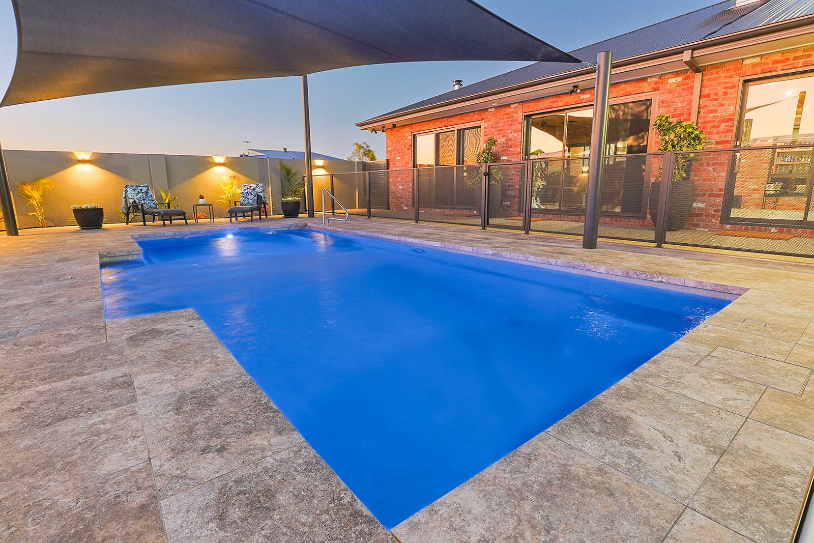 Vogue fibreglass swimming pool