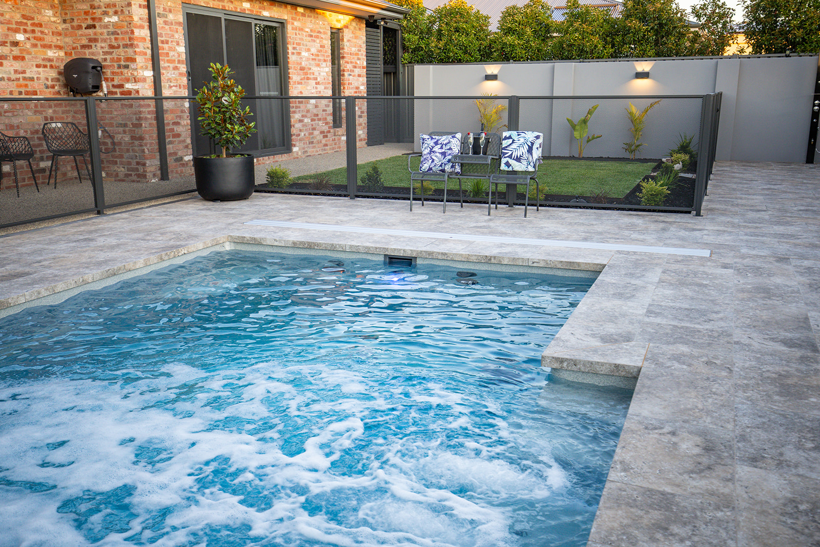 Vogue fibreglass swimming pool