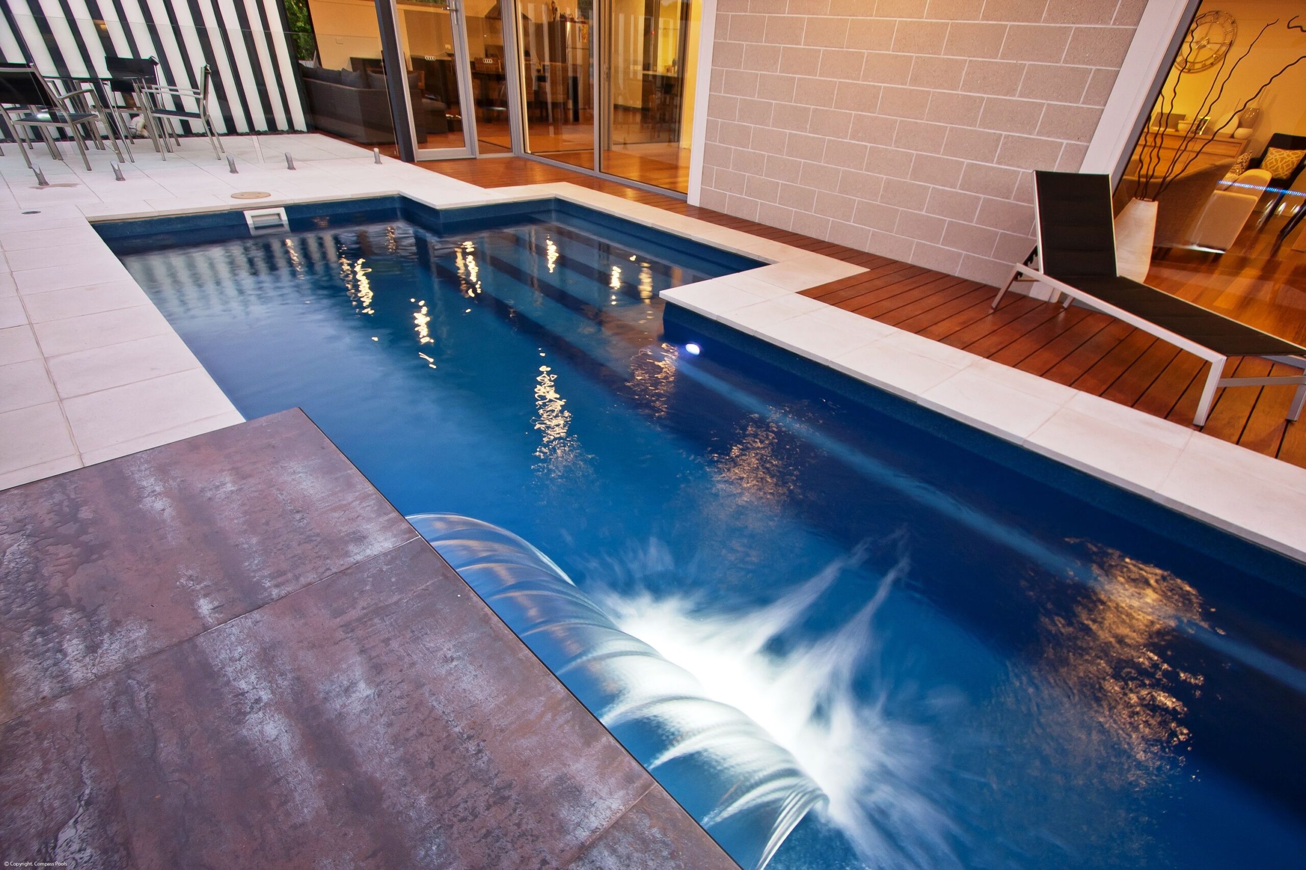 Compass Fastlane Fibreglass Pool