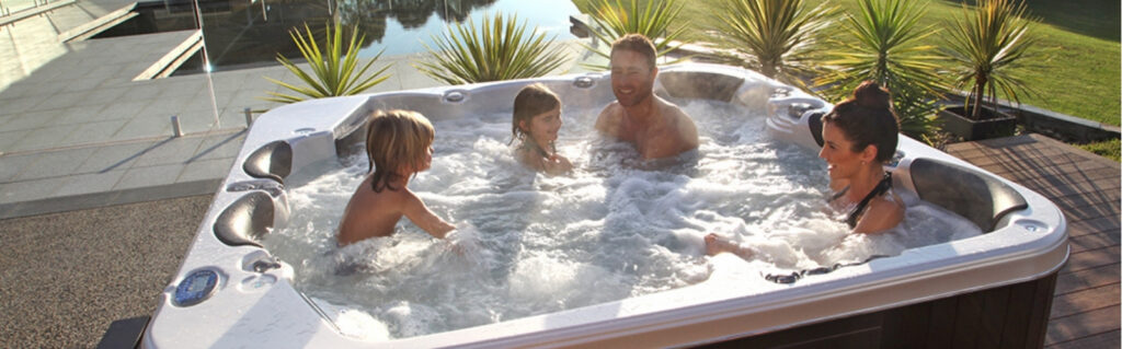 Transform your backyard with a new spa!