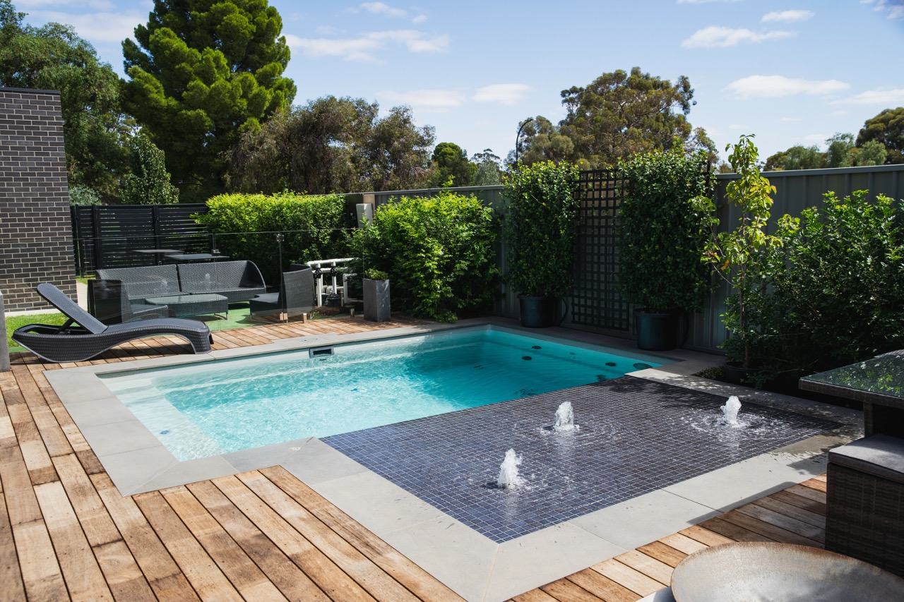 Compass Fibreglass Plunge, Relax, Refresh and Oasis Pool