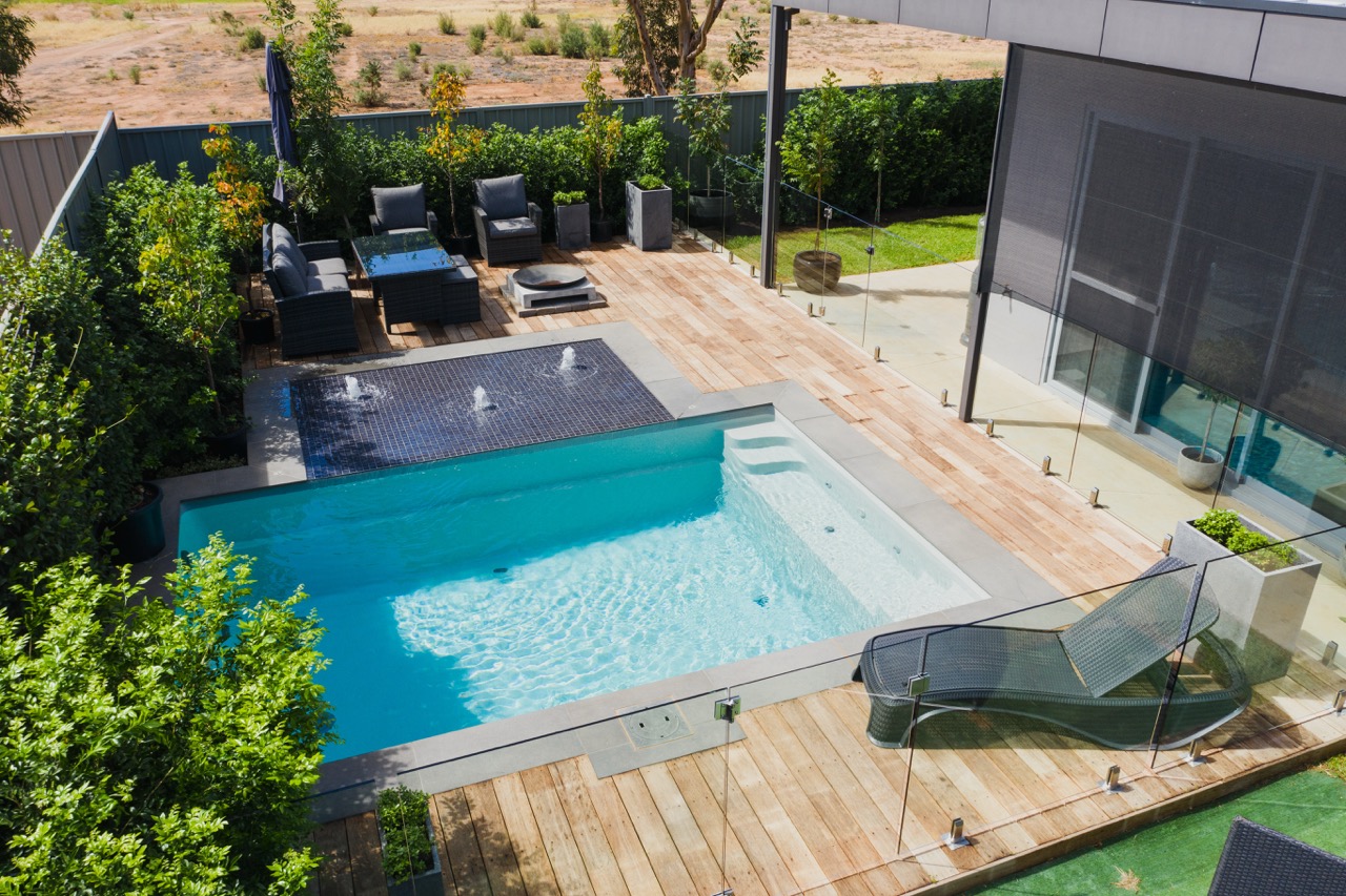 Compass Fibreglass Plunge, Relax, Refresh and Oasis Pool