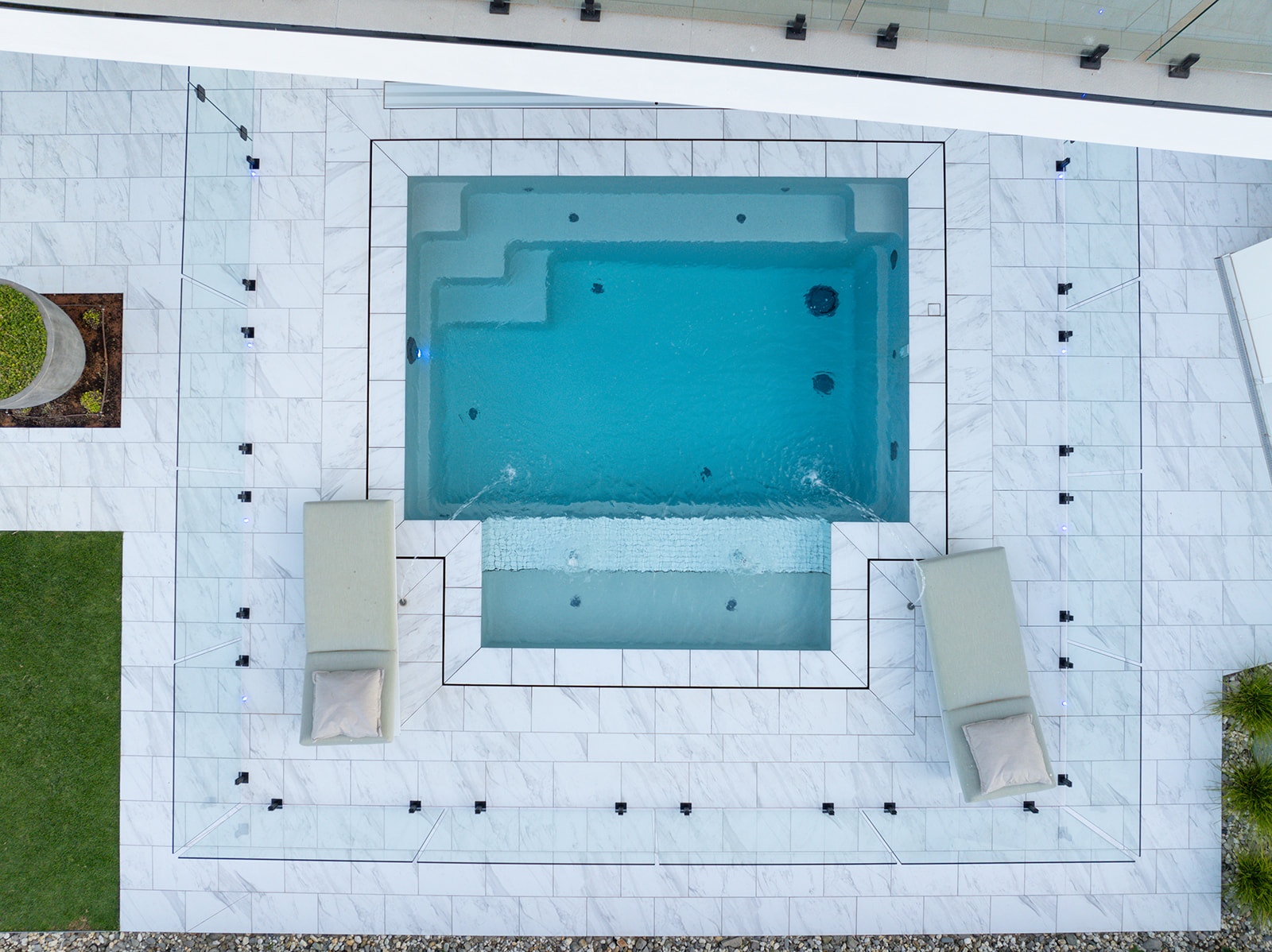 Compass Sanctuary Fibreglass Pool