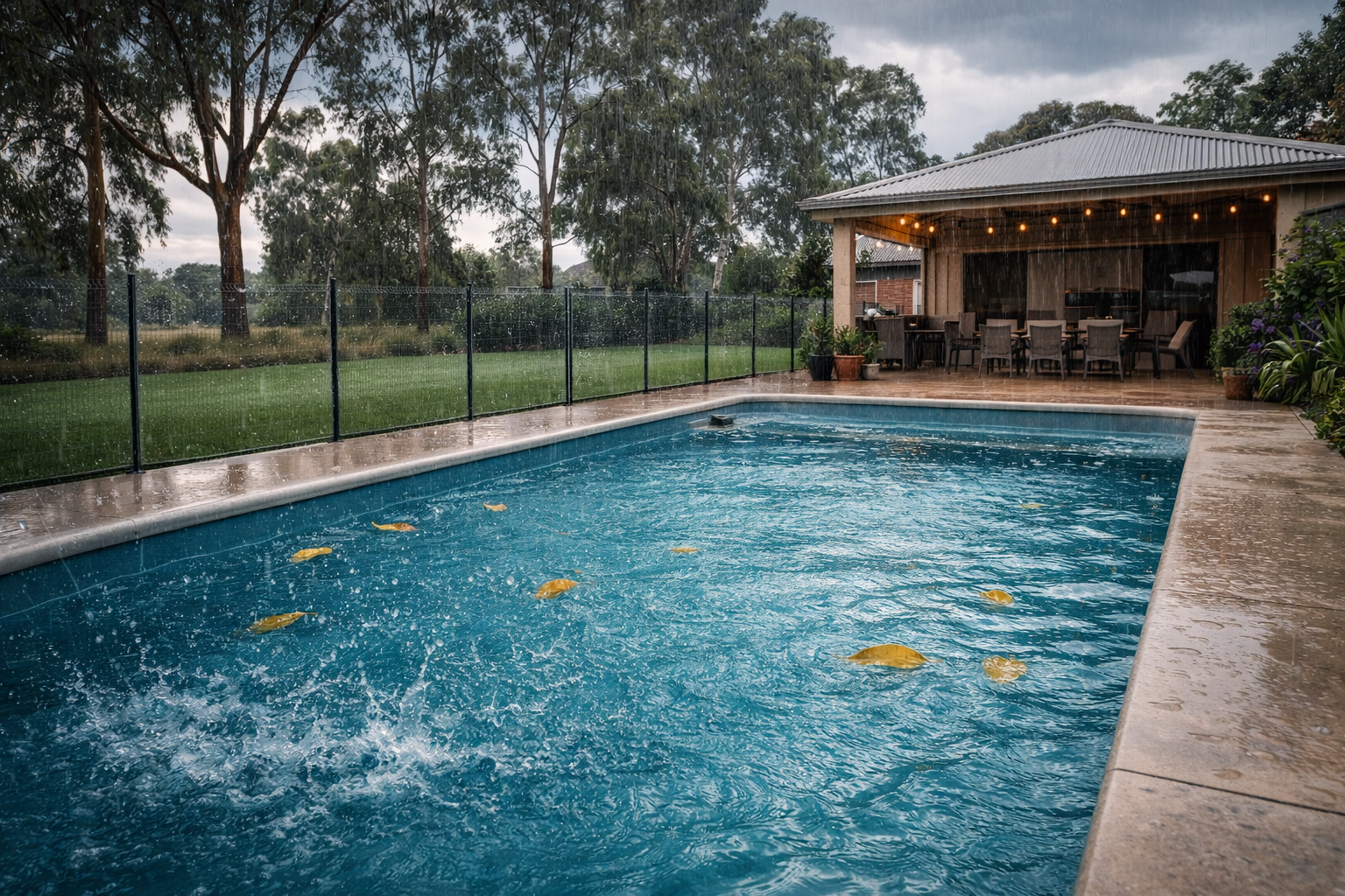 How to Fix Your Pool After Heavy Rain | Cookes Pools & Spas
