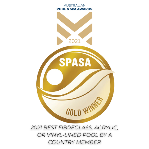 SPASSA AWARD Best fibreglass, acrylic, or vinyl-lined pool by a country member SPASSA AWARD Best fibreglass, acrylic, or vinyl-lined pool by a country member